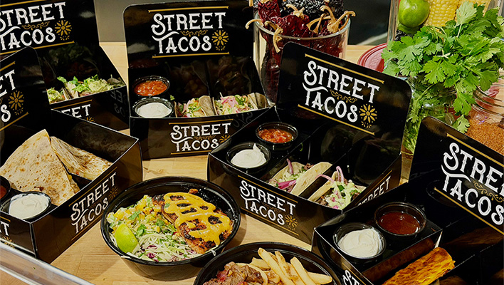 Street Tacos food spread